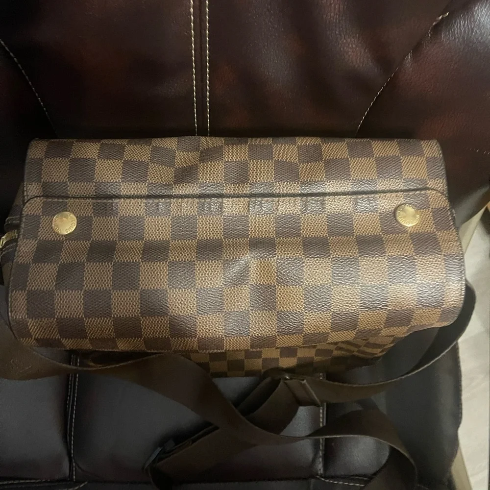 Louis Vuitton Dark Brown Checkered Messenger Bag